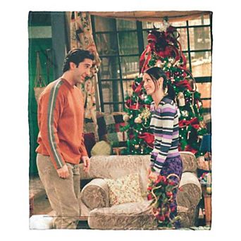 Warner Bros. Friends Christmas Siblings Silk Touch Throw Blanket 50x60 Inches
