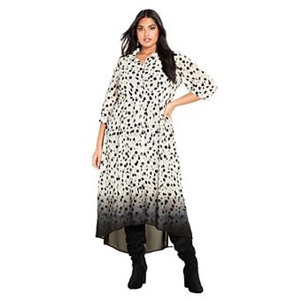 Avenue Women's Plus Size Rylee Print Dress