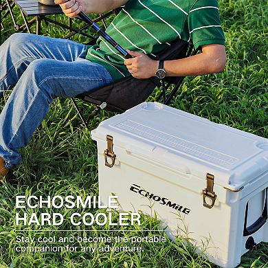 EchoSmile 40 qt. Rotomolded Cooler