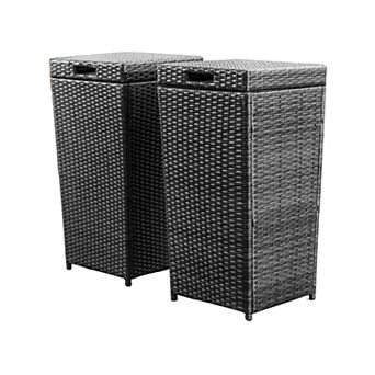 Nestl Outdoor Trash Can with Lid