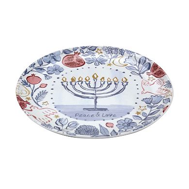 Celebrate Together™ Hanukkah Peace & Love Salad Plate