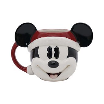 St. Nicholas Square® Disney Mickey Santa Figural Coffee Mug