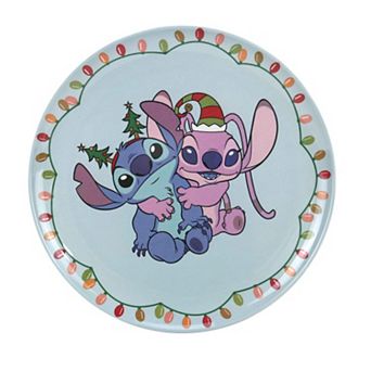 Disney's Lilo & Stitch Holiday Salad Plate by St. Nicholas Square®