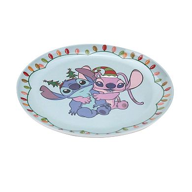 Disney's Lilo & Stitch Holiday Salad Plate by St. Nicholas Square®