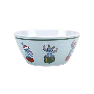Disney's Lilo & Stitch Holiday Cereal Bowl by St. Nicholas Square®