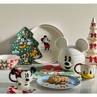 St. Nicholas Square® Disney Mickey Santa Cookie Plate