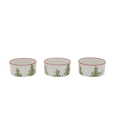 St. Nicholas Square® Set of 3 Snowmen Ramekins