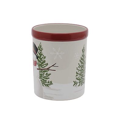 St. Nicholas Square® Snowman Utensil Crock