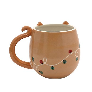 St. Nicholas Square® Holiday Cat Ceramic Mug