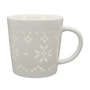 St. Nicholas Square® Fair Isle Cutout Ceramic Mug