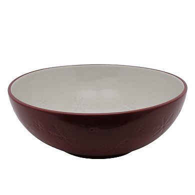 St. Nicholas Square® Snowman Design Serving Bowl