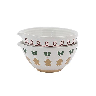 St. Nicholas Square® Gingerbread Dip Bowls Set of 2