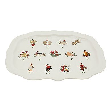 St. Nicholas Square® 12 Days of Christmas Decorative Serving Platter