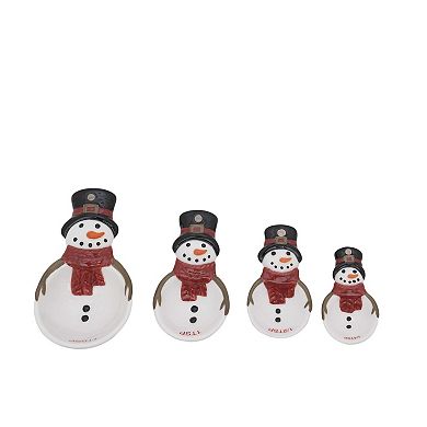 St. Nicholas Square® 4-Piece Snowman Measuring Spoon Set