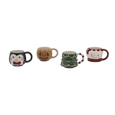 St. Nicholas Square® 4-Piece Holiday Icon Stacking Mug Set