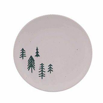 St. Nicholas Square® Modern Evergreen Trees Dinner Plate