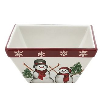 St. Nicholas Square® Yuletide Square Cereal Bowl