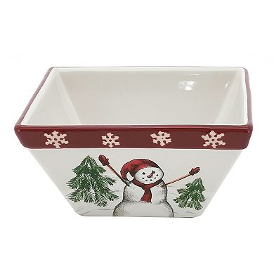 St. Nicholas Square® Yuletide Square Cereal Bowl