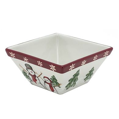 St. Nicholas Square® Yuletide Square Cereal Bowl