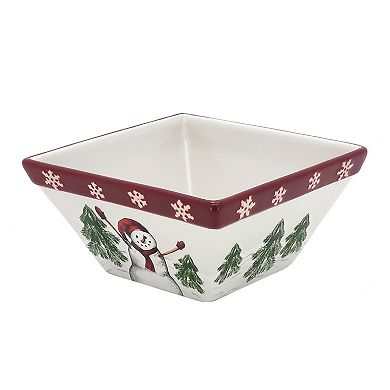 St. Nicholas Square® Yuletide Square Cereal Bowl