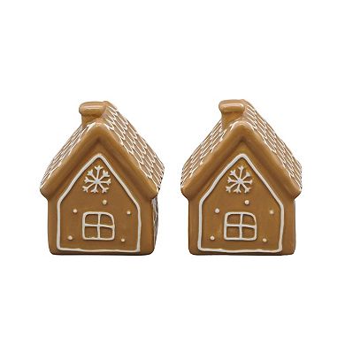 St. Nicholas Square® Gingerbread House Salt & Pepper Set