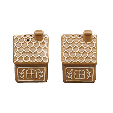 St. Nicholas Square® Gingerbread House Salt & Pepper Set