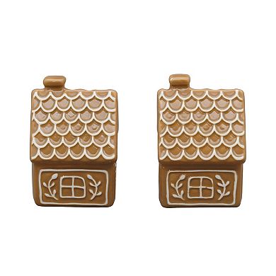 St. Nicholas Square® Gingerbread House Salt & Pepper Set
