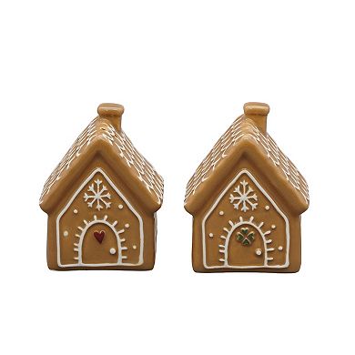St. Nicholas Square® Gingerbread House Salt & Pepper Set