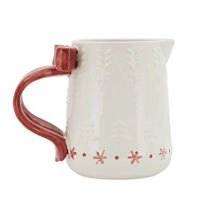 St. Nicholas Square® Holiday Embossed Creamer
