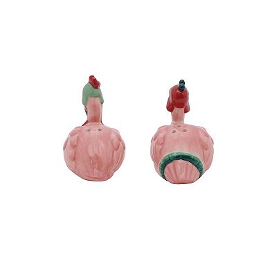 St. Nicholas Square® Holiday Flamingo Salt & Pepper Set
