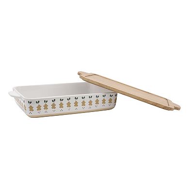 St. Nicholas Square® Festive Gingerbread Baker & Trivet