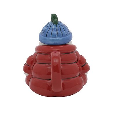 St. Nicholas Square Peanuts Snoopy Puffer Coat Lidded Mug