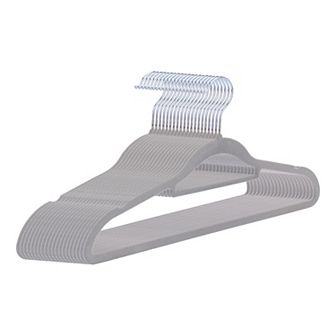 20 pc Velvet Hangers, Non-Slip Durable 360-Degree Space Saving Clothes Hangers for Clothing