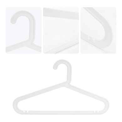 20 Pack Plastic Hangers, Durable Space Saving Clothes Hangers for Clothing, Closet, Shirts, or Pants