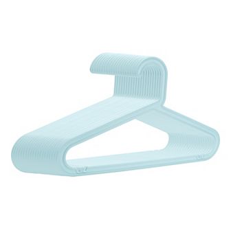 20 Pack Plastic Hangers, Durable Space Saving Clothes Hangers for Clothing, Closet, Shirts, or Pants