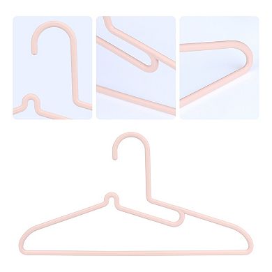 30 Pack Plastic Hangers, Non-Slip Space Saving Clothes Hangers for Clothing, Closet, Coats or Shirts