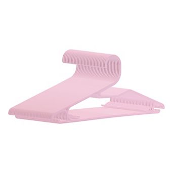 30 Pack Plastic Hangers with Non-Slip Hook, Space Saving Clothes Hangers for Clothing, Closet, Pants