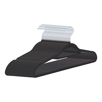 30 Pack Velvet Non-Slip Hangers, Durable 360-degree Space Saving Clothes Hangers for Clothing