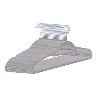 30 Pack Velvet Non-Slip Hangers, Durable 360-degree Space Saving Clothes Hangers for Clothing