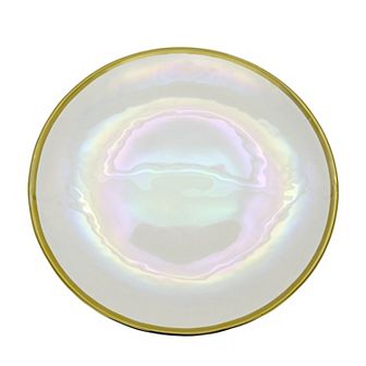 St. Nicholas Square® Iridized Glass Salad Plate
