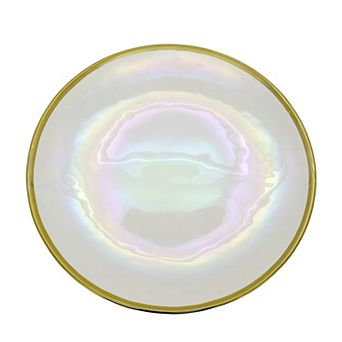 St. Nicholas Square® Iridized Glass Salad Plate