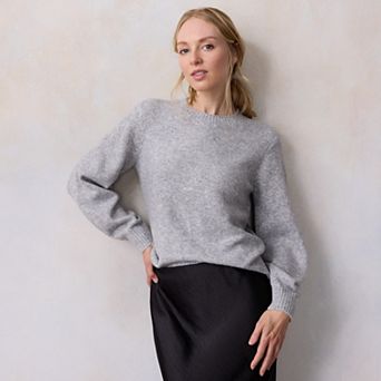 Women's LC Lauren Conrad Rollneck Sequin Bow Sweater