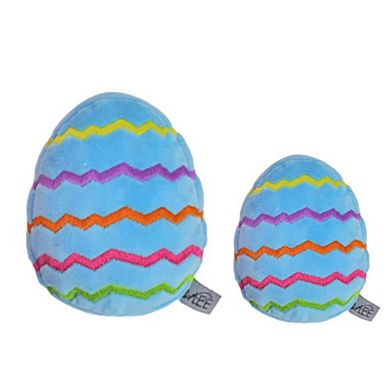 Midlee Plush Easter Egg Dog Toy With Squeaker