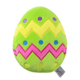 Midlee Plush Easter Egg Dog Toy With Squeaker