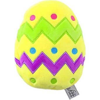 Midlee Plush Easter Egg Dog Toy With Squeaker
