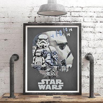 DIAMOND DOTZ Diamond Painting Kit Star Wars Stormtrooper Design