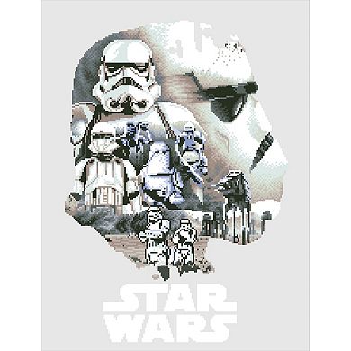 DIAMOND DOTZ Diamond Painting Kit Star Wars Stormtrooper Design