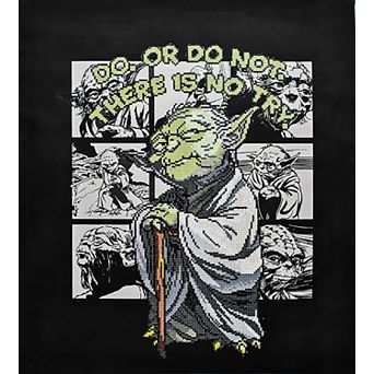 DIAMOND DOTZ Diamond Painting Kit Star Wars Yoda Design