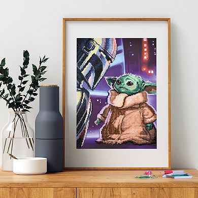 DIAMOND DOTZ Diamond Painting Kit The Mandalorian The Child Design