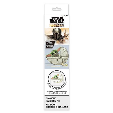 DIAMOND DOTZ Diamond Painting Kit The Mandalorian The Child Moving Orb Design